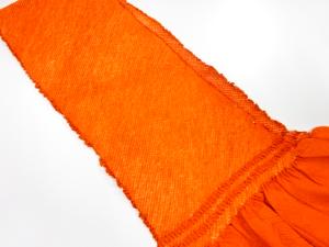 正絹　振袖用　絞り　帯揚げ